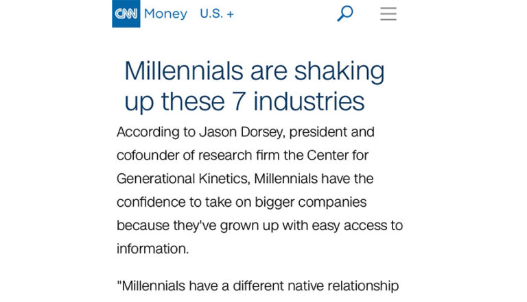 Graphic: Millennials are shaking up these 7 industries.