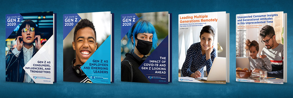 Cover images of five CGK executive research reports