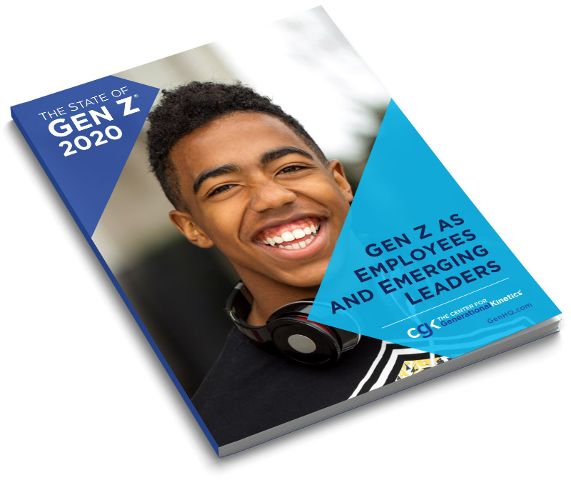 Cover of CGK State of Gen Z<sup>®</sup> 2020 Employees Executive Report